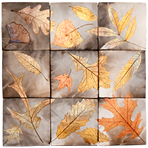 Falling Leaves No.2 Approximate Size:
          13 1/2" x 13 1/2"