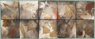 Falling Leaves No.6 Approximate Size:
          22 1/2" x 9"